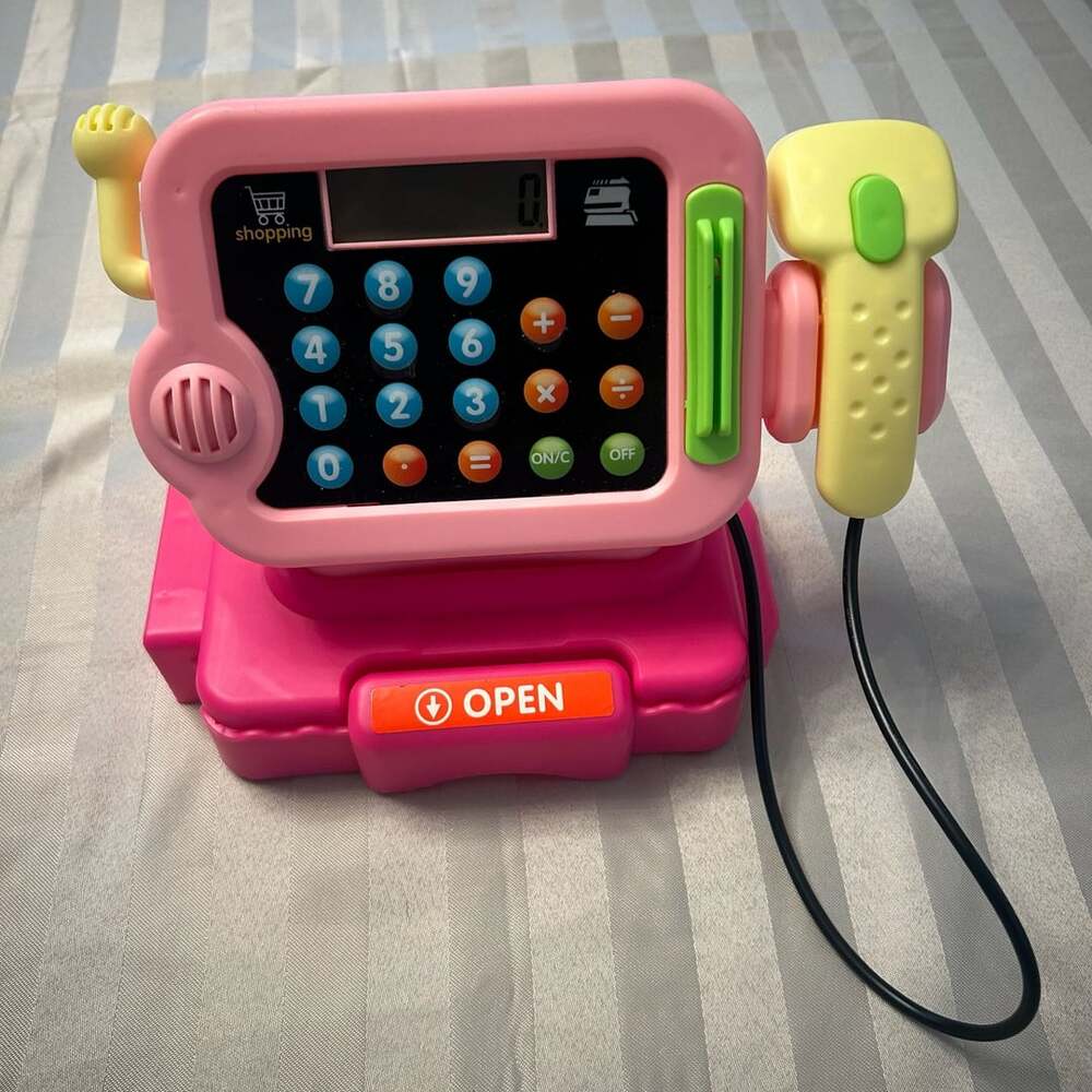 Brooklyn Lollipops Electronic Toy Cash Register Pink